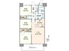 【埼玉県/さいたま市南区太田窪】グリーンミユキ太田窪 間取り図