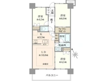 【埼玉県/戸田市中町】アンビシャス西川口 間取り図