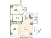 【埼玉県/さいたま市浦和区常盤】ベルシェーナ浦和常盤 間取り図