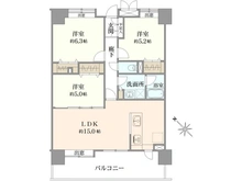 【埼玉県/さいたま市浦和区上木崎】イトーピア与野ステーションコート 間取り図