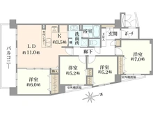 【埼玉県/さいたま市浦和区本太】ソフィア浦和ウェントス 間取り図