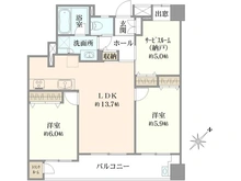 【埼玉県/川口市仲町】ライフピア川口 間取り図