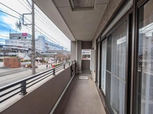 【埼玉県/越谷市南越谷】ライオンズシティ新越谷 バルコニー：南側