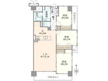 【埼玉県/川口市飯塚】ライオンズマンション川口飯塚 間取り図
