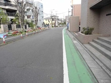 【埼玉県/戸田市下前】ステイツ戸田公園けやき通り 前面道路