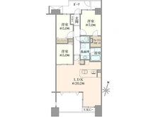 【埼玉県/さいたま市浦和区本太】グランシティユーロレジデンス浦和 間取り図