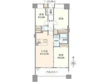 【埼玉県/戸田市川岸】ルイシャトレ戸田公園プロッシモ 間取り図