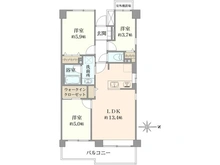 【埼玉県/草加市氷川町】草加パーク・ホームズ 間取り図