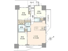 【埼玉県/さいたま市浦和区常盤】ローレルコート浦和常盤 間取り図