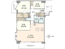 【埼玉県/戸田市大字新曽】ヒューマンスクエア戸田ヴィラシア 間取り図