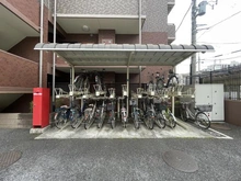 【埼玉県/さいたま市浦和区針ヶ谷】ダイアパレス浦和針ヶ谷 駐輪場