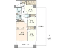 【埼玉県/草加市氷川町】ライオンズステーションプラザ草加 間取り図