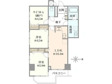 【埼玉県/さいたま市浦和区常盤】ライオンズマンション浦和常盤 間取り図