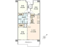 【埼玉県/蕨市南町】ベルググランデ蕨 間取り図