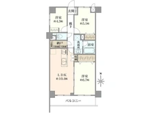 【埼玉県/さいたま市桜区田島】ライオンズマンション西浦和第二 間取り図