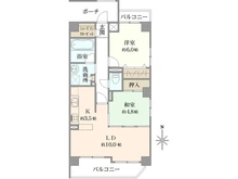【埼玉県/さいたま市浦和区元町】ロマージュ浦和元町 間取り図