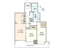 【埼玉県/さいたま市中央区大字下落合】シティマークタワー21 間取り図