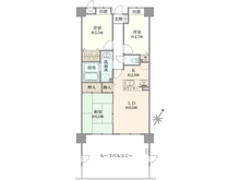 【埼玉県/川口市在家町】セザール東浦和 間取り図
