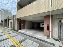 【埼玉県/さいたま市浦和区常盤】クレアシティ浦和常盤 駐車場入り口