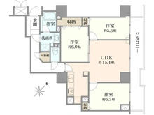 【埼玉県/さいたま市中央区上落合】ポルテ29 間取り図