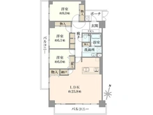 【埼玉県/さいたま市浦和区常盤】ルピナス北浦和公園 間取り図