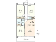 【埼玉県/川口市戸塚東】アリュージュ東川口 間取り図