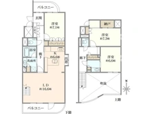 【埼玉県/さいたま市南区根岸】リアージュ南浦和ヒルズ 間取り図