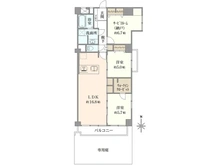 【埼玉県/さいたま市南区辻】ハイラーク南浦和 間取り図