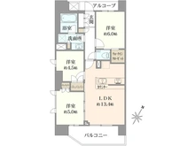 【埼玉県/さいたま市浦和区東仲町】ザ・パークハウス浦和東仲町 間取り図