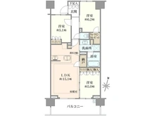 【埼玉県/さいたま市浦和区高砂】シティハウス浦和高砂 間取り図