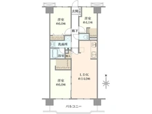 【埼玉県/さいたま市北区本郷町】ガーデンコート大宮本郷 間取り図