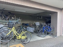 【埼玉県/さいたま市桜区西堀】ベルハイム中浦和 駐輪場