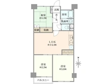 【埼玉県/さいたま市南区辻】南浦和ハイツ 間取り図