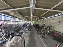 【埼玉県/越谷市赤山町】越谷ファミリータウン A棟 駐輪場