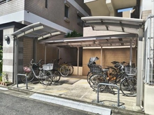 【埼玉県/草加市谷塚】グリーンパーク谷塚II 駐輪場