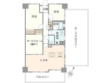 【埼玉県/草加市谷塚】グリーンパーク谷塚II 間取り図