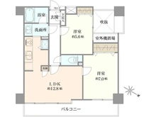 【埼玉県/さいたま市浦和区常盤】コート浦和常盤 間取り図