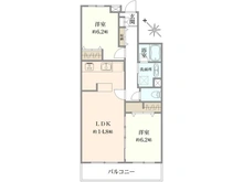 【埼玉県/さいたま市緑区大字三室】東急ドエルアルス北浦和 間取り図