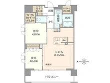 【埼玉県/さいたま市北区大成町】デュオセーヌ大宮 間取り図