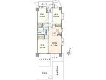 【埼玉県/さいたま市南区曲本】セレナハイム西浦和 間取り図