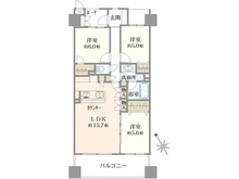 【埼玉県/川口市飯塚】ローレルコート川口 間取り図
