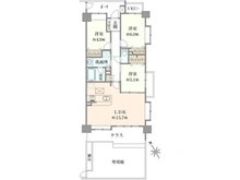 【埼玉県/川口市原町】ルイシャトレ川口 間取り図