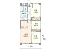 【埼玉県/川口市西川口】西川口パークハウス 間取り図