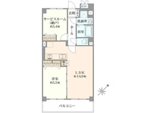 【埼玉県/さいたま市南区南浦和】ライオンズシティ南浦和 間取り図