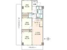 【埼玉県/さいたま市浦和区領家】秀和浦和領家レジデンス 間取り図