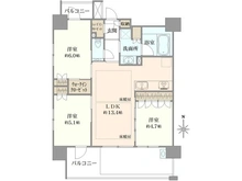 【埼玉県/さいたま市浦和区仲町】ヴェレーナグラン浦和仲町 間取り図