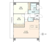 【埼玉県/さいたま市大宮区大成町】大宮宝マンション 間取り図