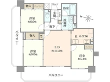 【埼玉県/蕨市中央】グラン・コート蕨 間取り図