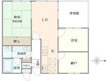 【埼玉県/さいたま市中央区八王子】ロータリーライフ与野 間取り図