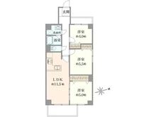 【埼玉県/川口市並木】ハイリーハイツ並木 間取り図
